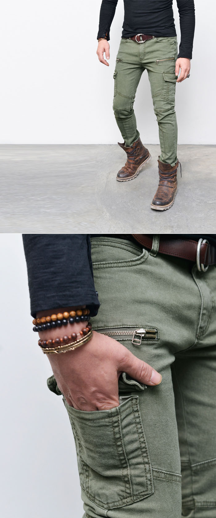 biker cargo pants