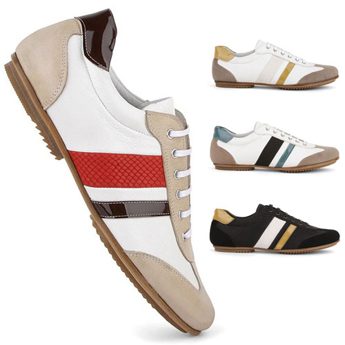Hand-made Kipskin Sneakers-Shoes 75