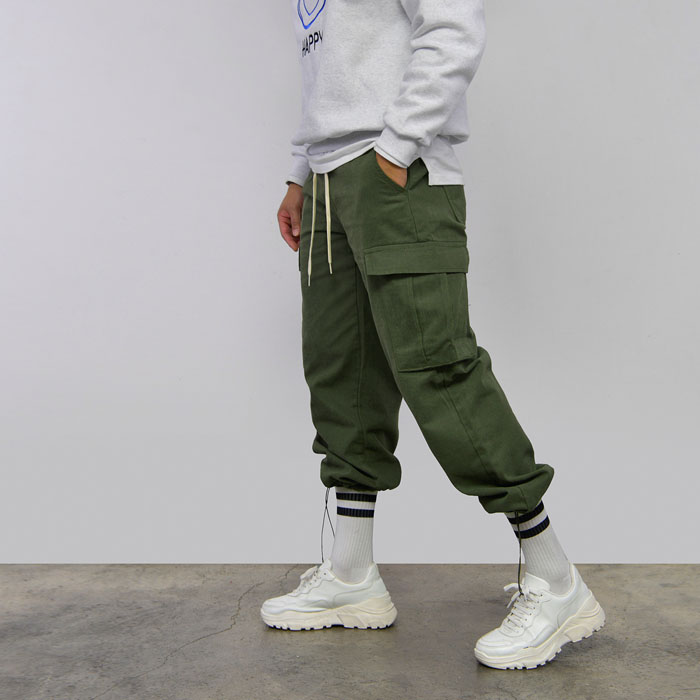 cargo pants with string