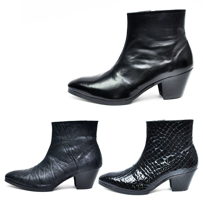 Custom 7cm Kill Heel Pattern Ankle Boots-Shoes 267