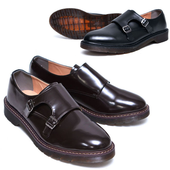 Cross-trend Dandy Double Monk-Shoes 615