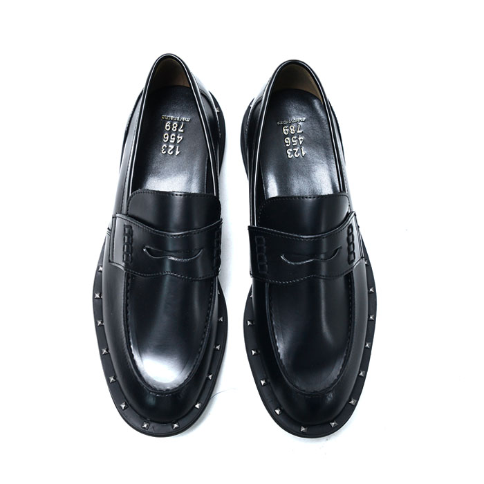 Shoes :: Stud Rim Dress Penny Loafer -Shoes 846