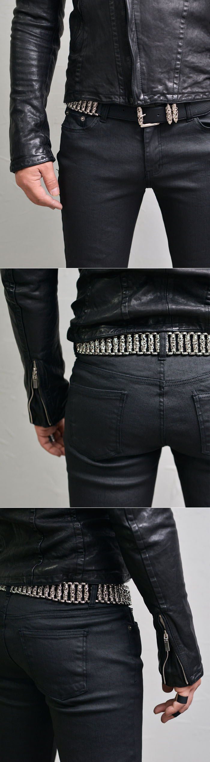 Accessories :: Belts :: Heavy Rolling Chain-Belt 153 - GUYLOOK Men's ...