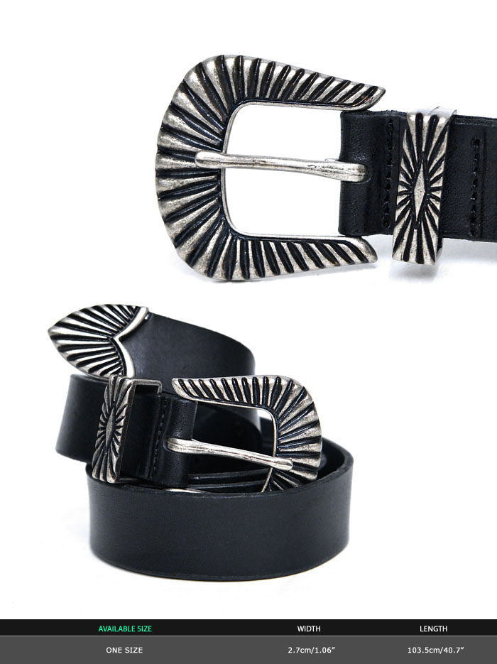 Accessories :: Belts :: Edgy Engraved Unisex-Belt 157