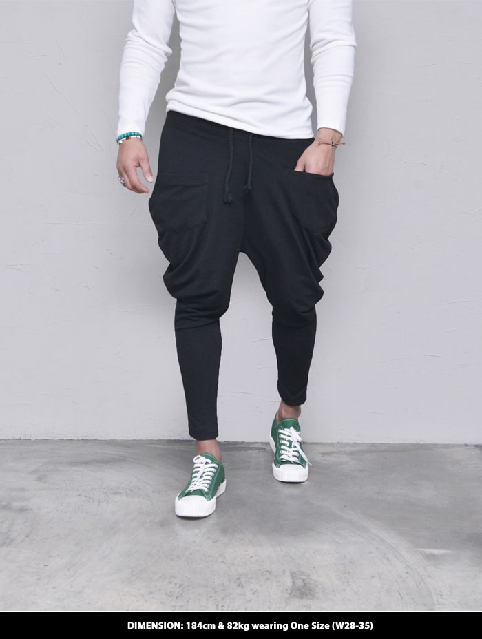 Bottoms :: Pants :: Ray Cut Pocket Baggy-Pants 411