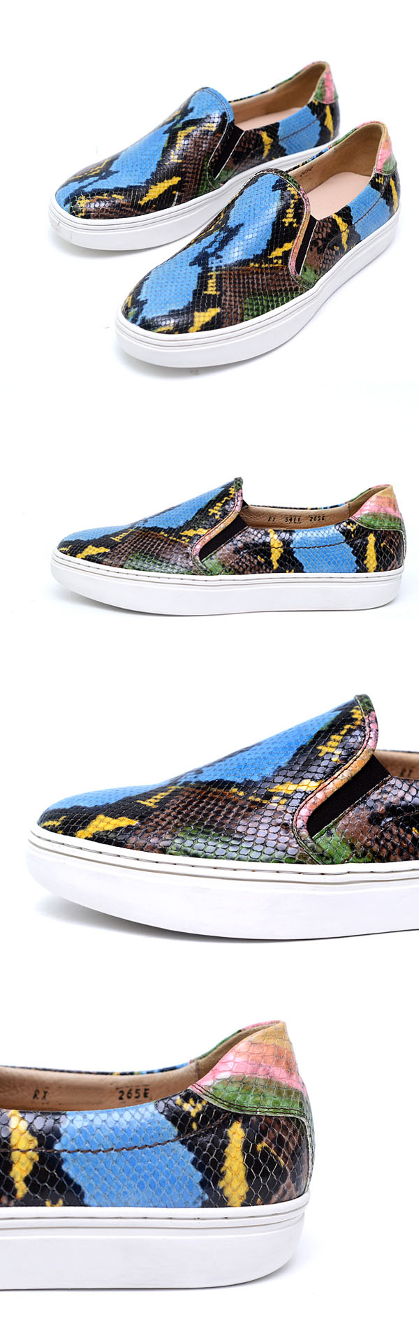 Sales :: Shoes & ETC :: Color Snakeskin & Alligator Slip On-Shoes 313 ...