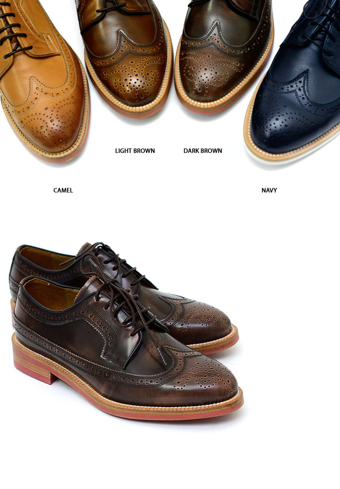 Shoes :: Timeless Gradation Custom Wingtip Brogue-Shoes 329 - GUYLOOK ...