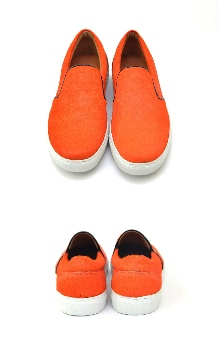 Shoes :: Vivid Calf Fur Custom Slip On-Shoes 341 - GUYLOOK Men's Trendy ...