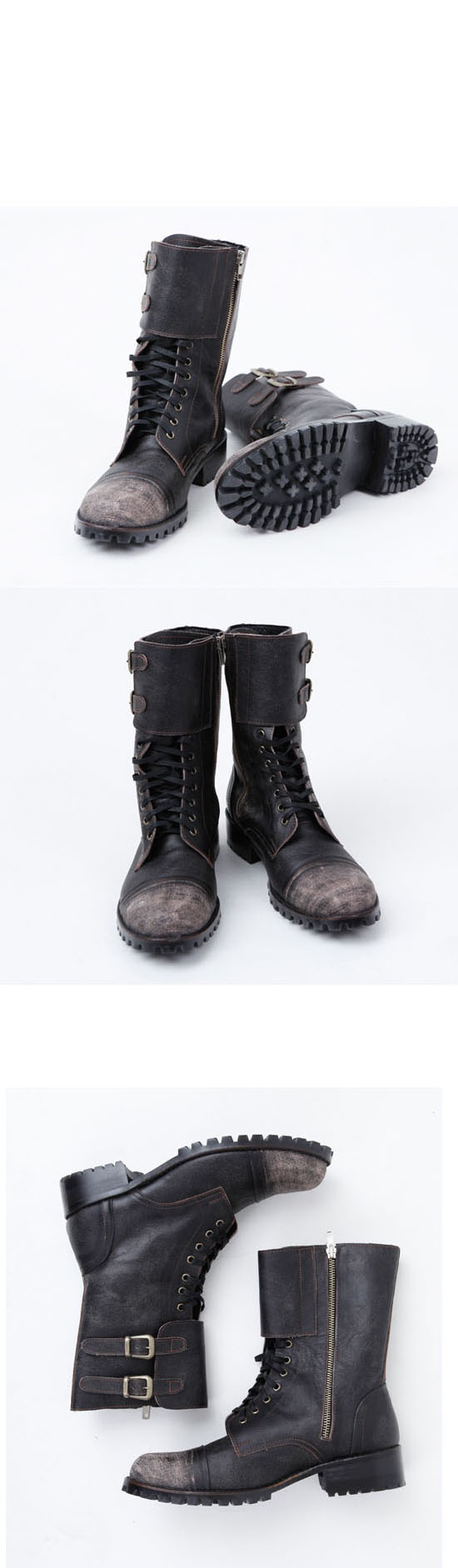 mens vintage biker boots