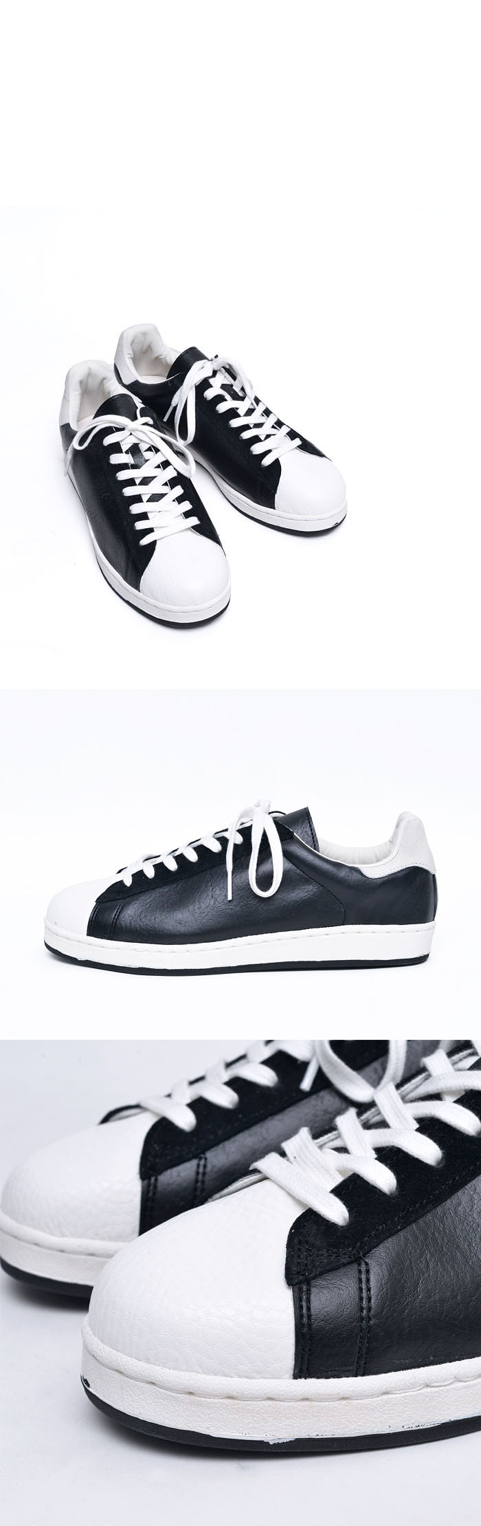 Shoes :: Suede Contrast Leather Sneakers-Shoes 481 - GUYLOOK Men's ...