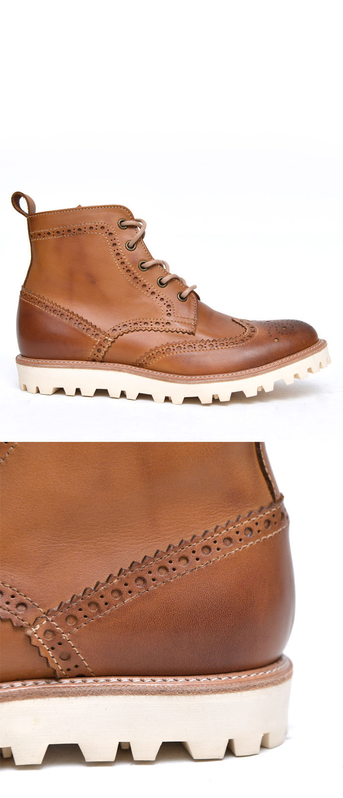 Shoes :: Premium Wingtip Urban Boots-Shoes 515 - GUYLOOK Men's Trendy ...