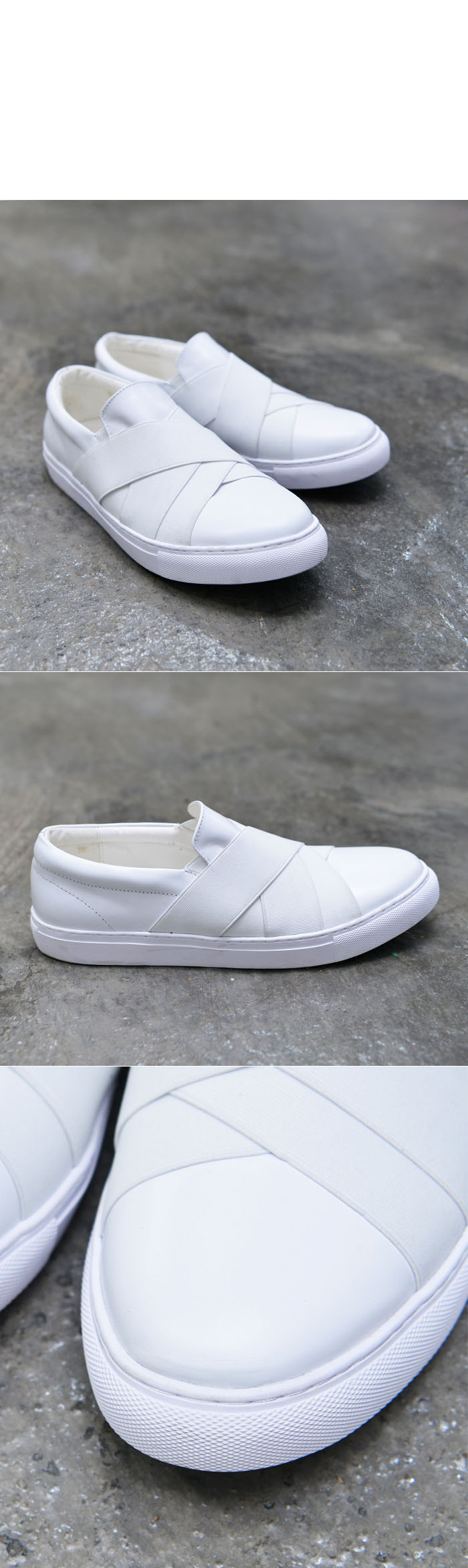Shoes :: Designer Leather Bandage Slipon-Shoes 561 - GUYLOOK Men's ...