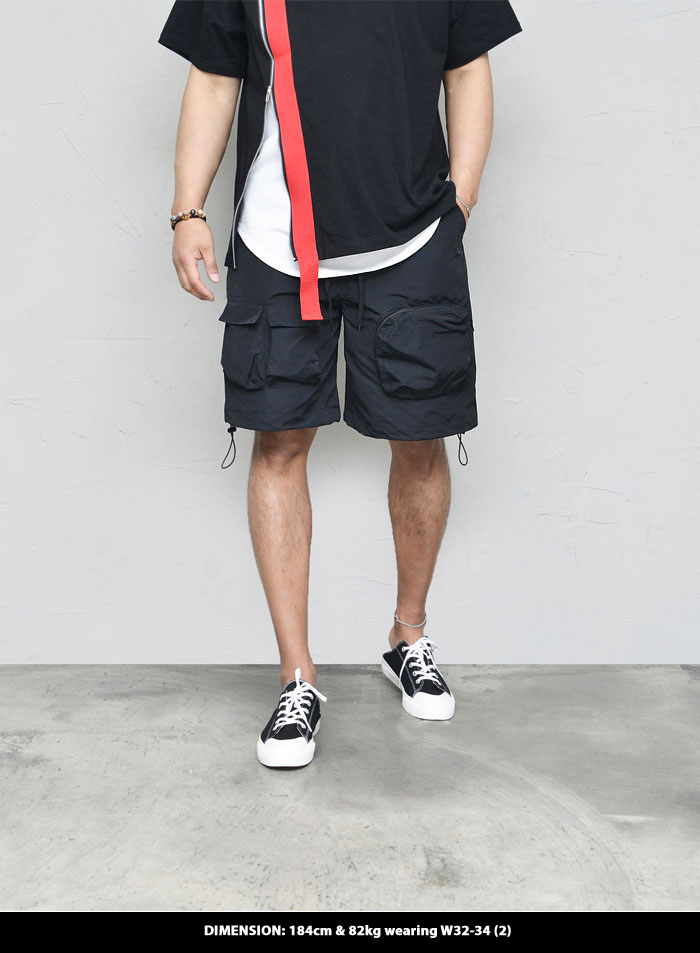 techwear cargo shorts