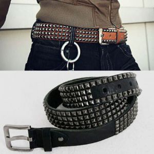 men's stud belt