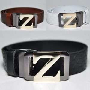 Big Gold Signature Z Buckle Dress-Belt 73