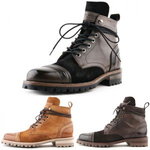 Premium Calf Suede Mix Custom Welt Boots-Shoes 250