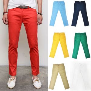 Summer Special Ankle Length Slim Chino-Pants 132
