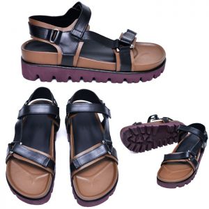 5.5cm Height Increasing Leather Sandal-Shoes 651