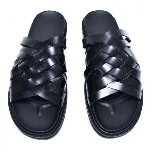 Braided Leather Sandals-Shoes 659