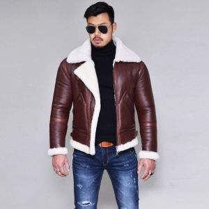 Lux Taping Lambskin Shearling-Leather 155