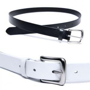 Sleek Urban Slim Leather-Belt 194