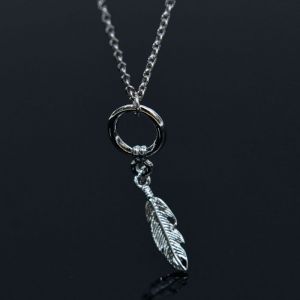 Ring Leaf Chain-Necklace 400