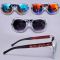 Funky Star Arm Transparent Mirror Teardrop-Sunglasses 82