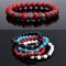 Color Onix Gemstone Beads-Bracelet 226