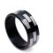 Silver Bricks Black Ring-Ring 60