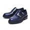 Fashionable Blue Gradation Double Monk-Shoes 550