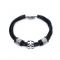 Rock-chic Leather Twist Magnetic Cuff-Bracelet 359