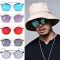 Round Mirror Aviator-Sunglasses 113