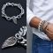 Wing Chain Metal Cuff-Bracelet 441