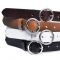 O Ring Slim Leather-Belt 195