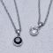 Gemstone Octagon Charm-Necklace 377